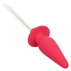 CALEXOTICS - SOUTHERN LIGHTS LIGHT UP LEUCHTENDE ANALSTECKER 10 VIBRATIONEN SILIKON ROSA – Produktansicht 4