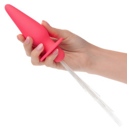 CALEXOTICS - SOUTHERN LIGHTS LIGHT UP LEUCHTENDE ANALSTECKER 10 VIBRATIONEN SILIKON ROSA – Produktansicht 5