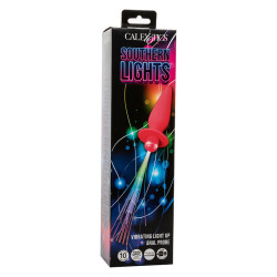 CALEXOTICS - SOUTHERN LIGHTS LIGHT UP LEUCHTENDE ANALSTECKER 10 VIBRATIONEN SILIKON ROSA – Produktansicht 8