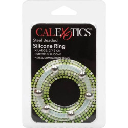 CALEXOTICS - STAHLPERLEN-SILIKONRING XL – Produktansicht 2