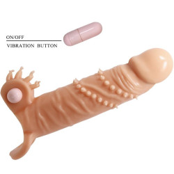 PRETTY LOVE - CONNOR PENISHÜLLE + KLITORISSTIMULATOR FLEISCH – Produktansicht 5