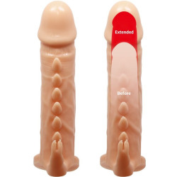 PRETTY LOVE - EMMIT PENISHÜLLE + KLITORIS-STIMULATOR FLEISCH – Produktansicht 3