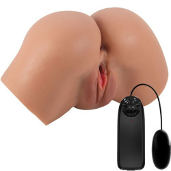 CRAZY BULL - HAILEY VIBRATOR BUTT MIT REALISTISCHER VAGINA UND ANUS-FERNBEDIENUNG – Produktansicht 3