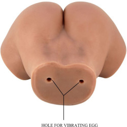 CRAZY BULL - HAILEY VIBRATOR BUTT MIT REALISTISCHER VAGINA UND ANUS-FERNBEDIENUNG – Produktansicht 8