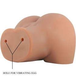 CRAZY BULL - MILA VIBRATOR BUTT MIT REALISTISCHER VAGINA UND ANUS-FERNBEDIENUNG – Produktansicht 8
