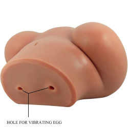 CRAZY BULL - LUNA VIBRATOR BUTT MIT REALISTISCHER VAGINA UND ANUS-STEUERUNG FERNBEDIENUNG – Produktansicht 8