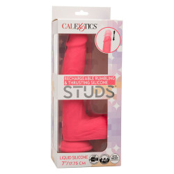 CALEXOTICS - STUDS REALISTISCHER VIBRATOR 10 VIBRATIONEN ROSA – Produktansicht 10