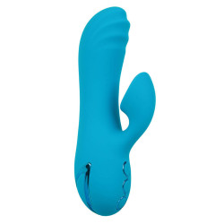 CALEXOTICS - SUNSET BEACH SEDUCER VIBRATOR & STIMULATOR 10 FUNKTIONEN BLAU – Produktansicht 2