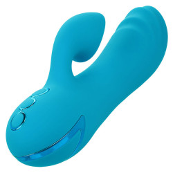 CALEXOTICS - SUNSET BEACH SEDUCER VIBRATOR & STIMULATOR 10 FUNKTIONEN BLAU – Produktansicht 3
