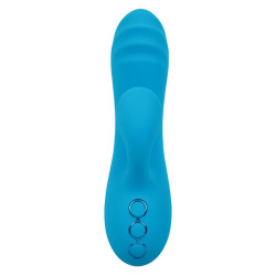 CALEXOTICS - SUNSET BEACH SEDUCER VIBRATOR & STIMULATOR 10 FUNKTIONEN BLAU – Produktansicht 4