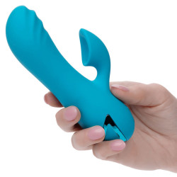 CALEXOTICS - SUNSET BEACH SEDUCER VIBRATOR & STIMULATOR 10 FUNKTIONEN BLAU – Produktansicht 7