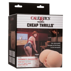 CALEXOTICS - THE FARMERS DAUGHTER DOPPELT REALISTISCHER MASTURBATOR, FLEISCH – Produktansicht 9