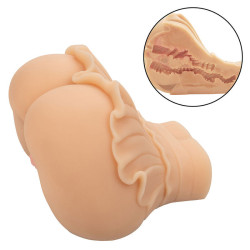 CALEXOTICS - THE PEEP SHOW GIRL DOPPELT REALISTISCHER MASTURBATOR, FLEISCH – Produktansicht 7