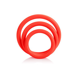 CALEXOTICS - TRI-RINGS SET ROT – Produktansicht 2