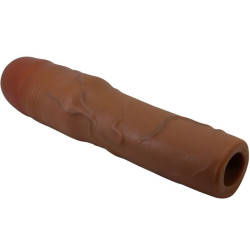 PRETTY LOVE - KYLIAN PENISHÜLLE MIT 7,6 CM VERLÄNGERUNG MULATTE – Produktansicht 2