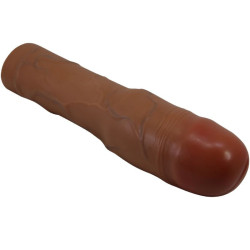 PRETTY LOVE - KYLIAN PENISHÜLLE MIT 7,6 CM VERLÄNGERUNG MULATTE – Produktansicht 3