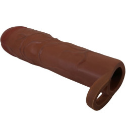 PRETTY LOVE - GERD PENISHÜLLE MIT 7,6 CM VERLÄNGERUNG MULATTE – Produktansicht 3