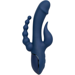 CALEXOTICS - VIBRATOR DREIFACH-ORGASMUS BLAU – Produktansicht 4