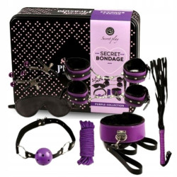 SECRETPLAY - BDSM SET 8PCS PURBLE / BLACK. – Produktansicht 3
