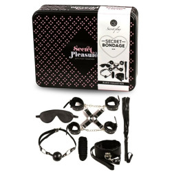 SECRETPLAY - BDSM SET 8 PCS SCHWARZ – Produktansicht 2