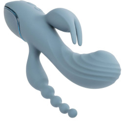 CALEXOTICS - VIBRATOR TRIPLE ECSTASY GRAU – Produktansicht 6