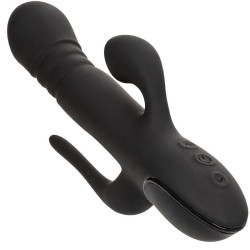 CALEXOTICS - VIBRATOR TRIPLE EUPHORIA SCHWARZ – Produktansicht 5