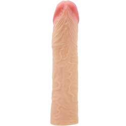 PRETTY LOVE - CHELSEA PENISHÜLLE MIT 7,6 CM VERLÄNGERUNG FLEISCH – Produktansicht 2