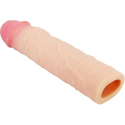PRETTY LOVE - CHELSEA PENISHÜLLE MIT 7,6 CM VERLÄNGERUNG FLEISCH – Produktansicht 3