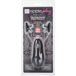 CALEXOTICS - VIBR BEHEIZTE NIPPEL-TEASER SCHWARZ – Produktansicht 3