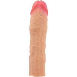 PRETTY LOVE - STEVENSON PENISHÜLLE MIT 7,6 CM VERLÄNGERUNG FLEISCH – Produktansicht 2
