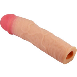 PRETTY LOVE - STEVENSON PENISHÜLLE MIT 7,6 CM VERLÄNGERUNG FLEISCH – Produktansicht 3