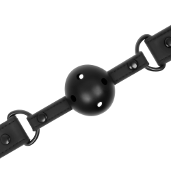 FETISH SUBMISSIVE - VEGANER ATMUNGSAKTIVER KNEBEL – Produktansicht 4