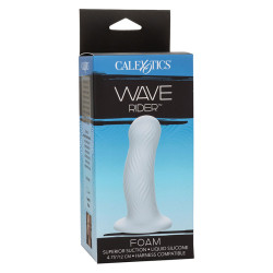 CALEXOTICS - WAVE RIDER SCHAUMSTOFF-ANALPLUG BLAU – Produktansicht 9