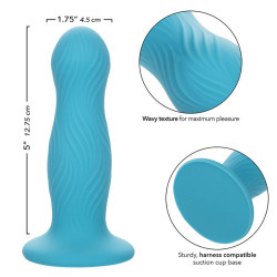 CALEXOTICS - WAVE RIDER SWELL ANAL PLUG BLAU – Produktansicht 6