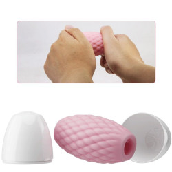 PRETTY LOVE - ATHENA EROS MÄNNLICHER MASTURBATOR AUS SILIKON ROSA – Produktansicht 4