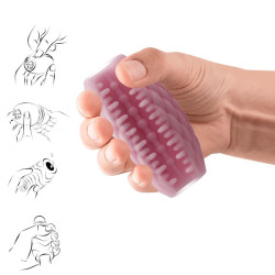 PRETTY LOVE - ATHENA EROS MÄNNLICHER MASTURBATOR AUS SILIKON ROSA – Produktansicht 5