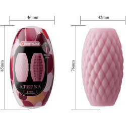 PRETTY LOVE - ATHENA EROS MÄNNLICHER MASTURBATOR AUS SILIKON ROSA – Produktansicht 6