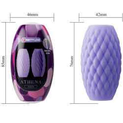 PRETTY LOVE - ATHENA EROS MÄNNLICHER MASTURBATOR AUS SILIKON LILA – Produktansicht 6