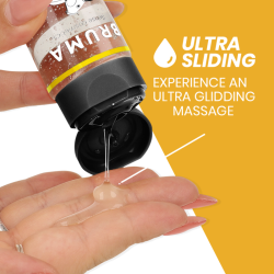 BRUMA - PREMIUM-MASSAGEÖL MIT WÄRMEEFFEKT, PINA COLADA-GESCHMACK 3 IN 1 - 100 ML – Produktansicht 2