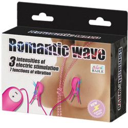 BAILE - ROMANTISCHE WELLENPIZZEN MIT VIBRATION UND FUCHSIAELEKTROSCHOCK – Produktansicht 7