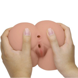 CRAZY BULL - BERNACE ASS VIBRATOR MIT REALISTISCHER VAGINA UND ANUS FLESH FERNBEDIENUNG – Produktansicht 8