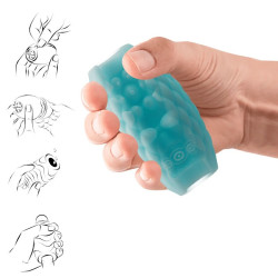 PRETTY LOVE - ATHENA EROS MÄNNLICHER MASTURBATOR AUS SILIKON, HIMMELBLAU – Produktansicht 6
