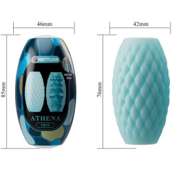 PRETTY LOVE - ATHENA EROS MÄNNLICHER MASTURBATOR AUS SILIKON, HIMMELBLAU – Produktansicht 7