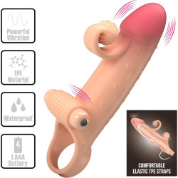 ROMANCE - VIBRIERENDE PENISHÜLLE NATUR – Produktansicht 2