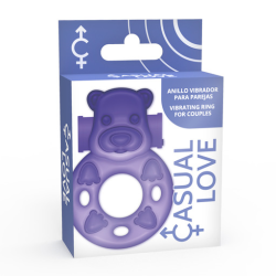 CASUAL LOVE - 26 LILAC BUNNY VIBRATOR RING – Produktansicht 3