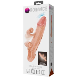 ROMANCE - VIBRIERENDE PENISHÜLLE NATUR – Produktansicht 11