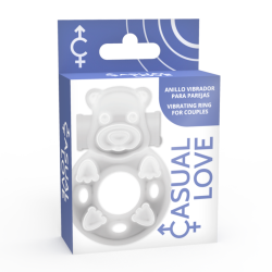 CASUAL LOVE - 26 TRANSPARENTER HSCHEN-VIBRATORRING – Produktansicht 4