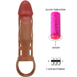 PRETTY LOVE - PRESTON VIBRIERENDE PENISHÜLLE 18 CM – Produktansicht 8