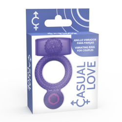 CASUAL LOVE - RING DOPPELTER GENUSS LILA RING – Produktansicht 4