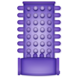 CASUAL LOVE - RING LILAC VIBRATOR PENIS ABDECKUNG – Produktansicht 4